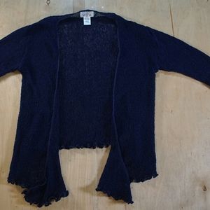 VASNA dark elegant lace cardigan